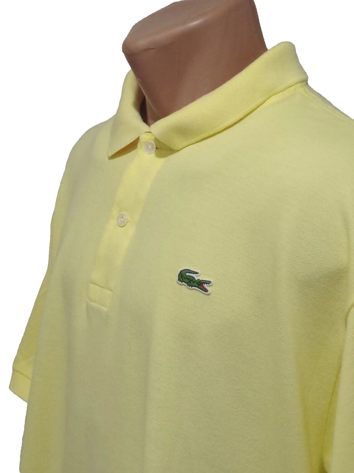 Lacoste Lacoste Yellow Classic Pique Polo 8 3XL Size US XXL / EU 58 / 5 - 1 Thumbnail