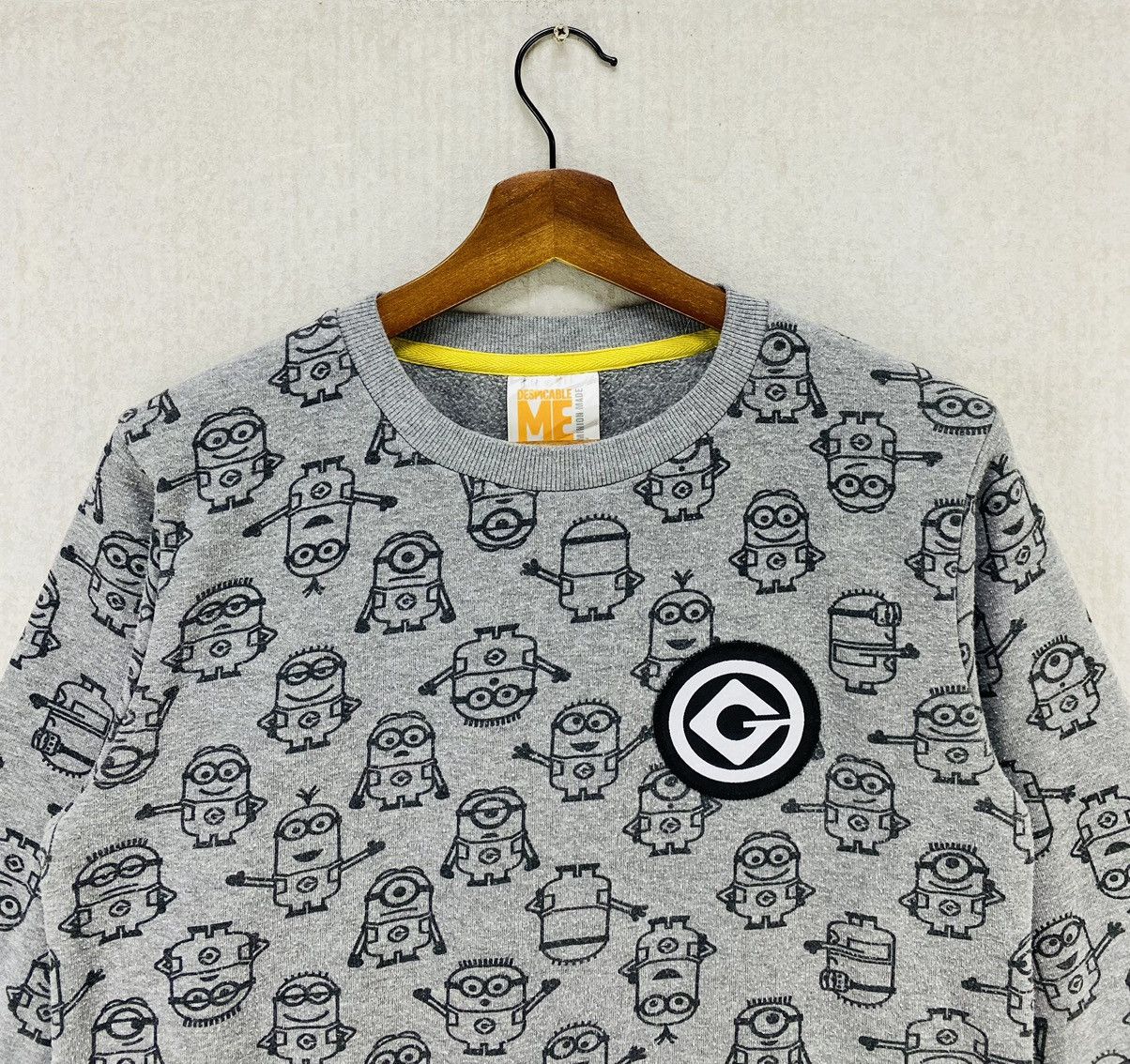 Cartoon Network Despicable Me Minion Made Sweatshirt Full Print Crewneck Size US M / EU 48-50 / 2 - 4 Thumbnail