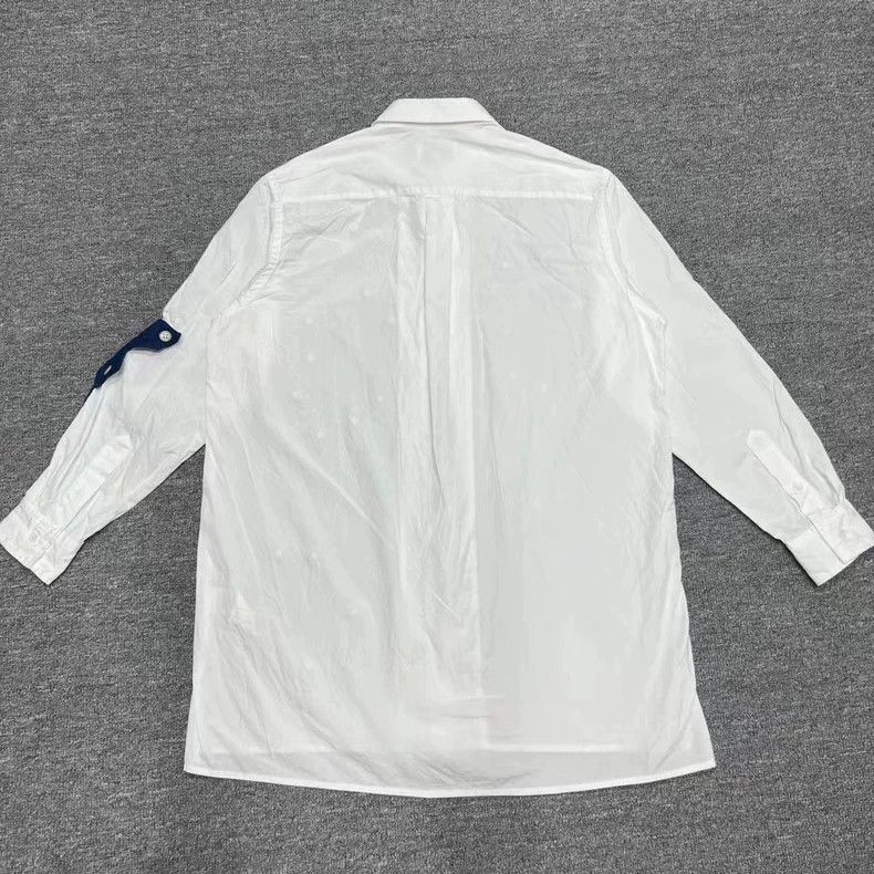Yohji Yamamoto Yohji Yamamoto 21ss Cotton Button-Adjustable Irregular Pat Size US M / EU 48-50 / 2 - 2 Thumbnail