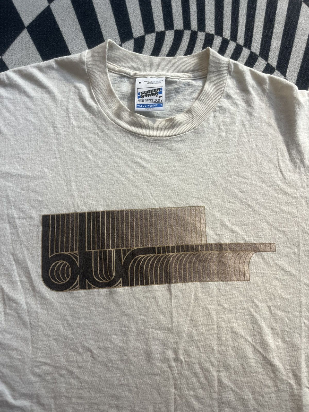 Band Tees Vintage Blur Logos 90’s (Cut the hem of the shirt) to Boxy Size US M / EU 48-50 / 2 - 5 Thumbnail