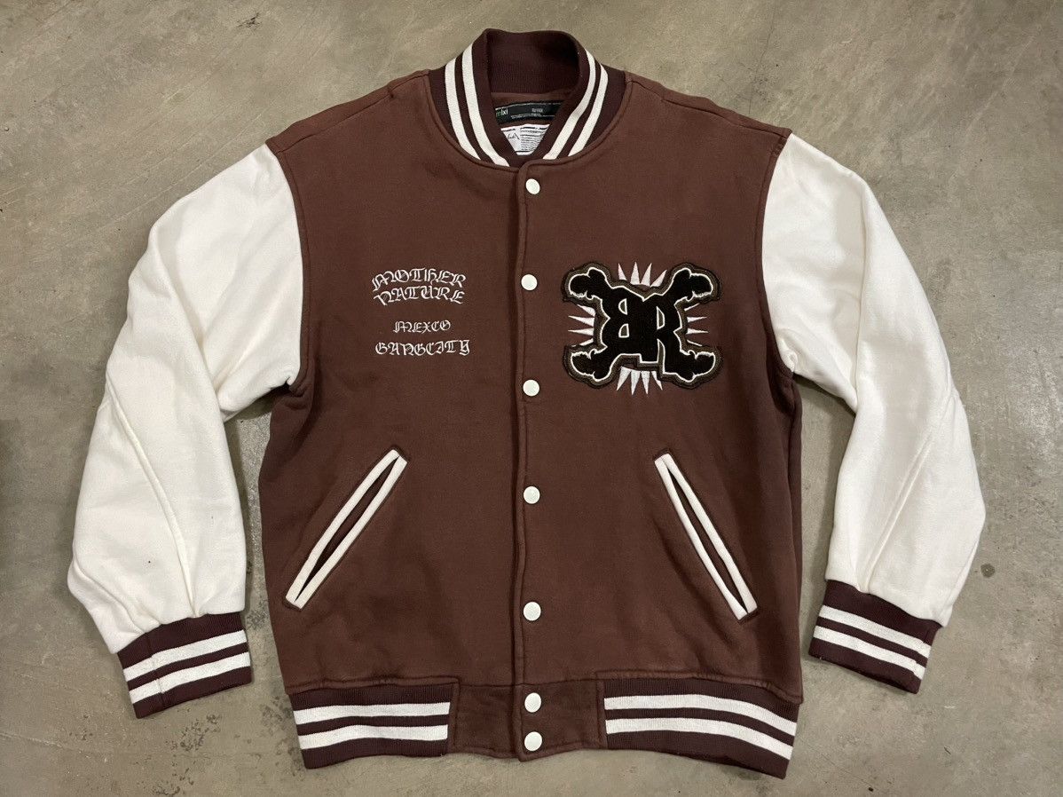 Number (N)ine 🔥 Rare🔥 Numbernine Varsity Jacket Embroidered Logo Size US M / EU 48-50 / 2 - 5 Thumbnail