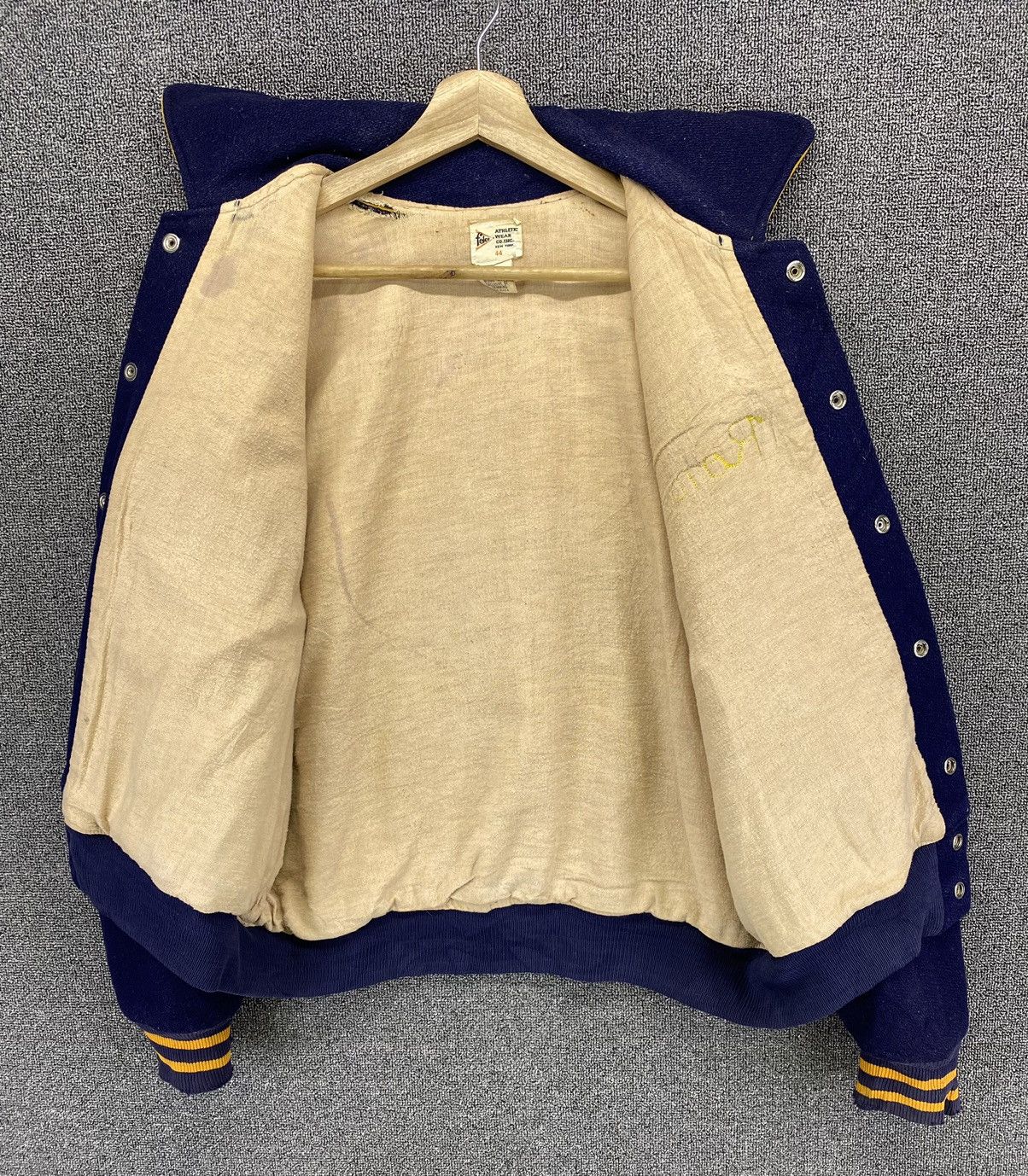 Vintage Vintage 70s Felco Cedar Cliff Wool Varsity Jacket Size US M / EU 48-50 / 2 - 14 Thumbnail