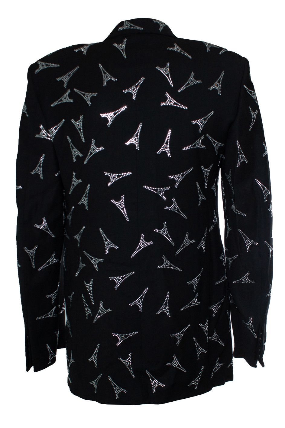 Balenciaga Balenciaga, crystal Eiffel Tower blazer Size 48R - 3 Thumbnail