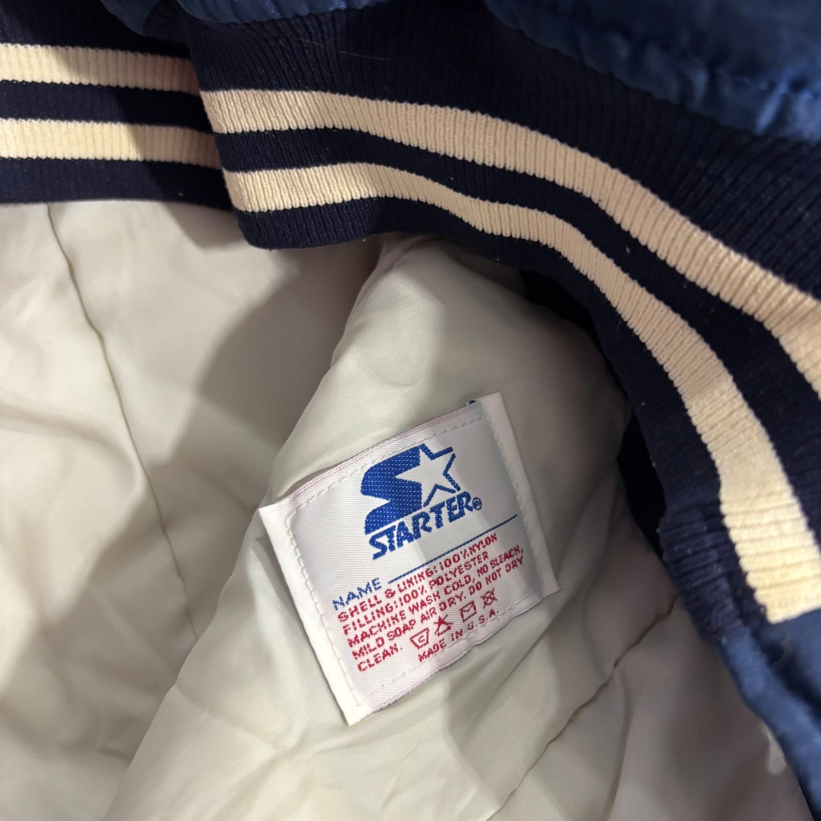 Starter Vintage 80s-90s New York Yankees Starter windbreaker puffer Size US XL / EU 56 / 4 - 5 Thumbnail