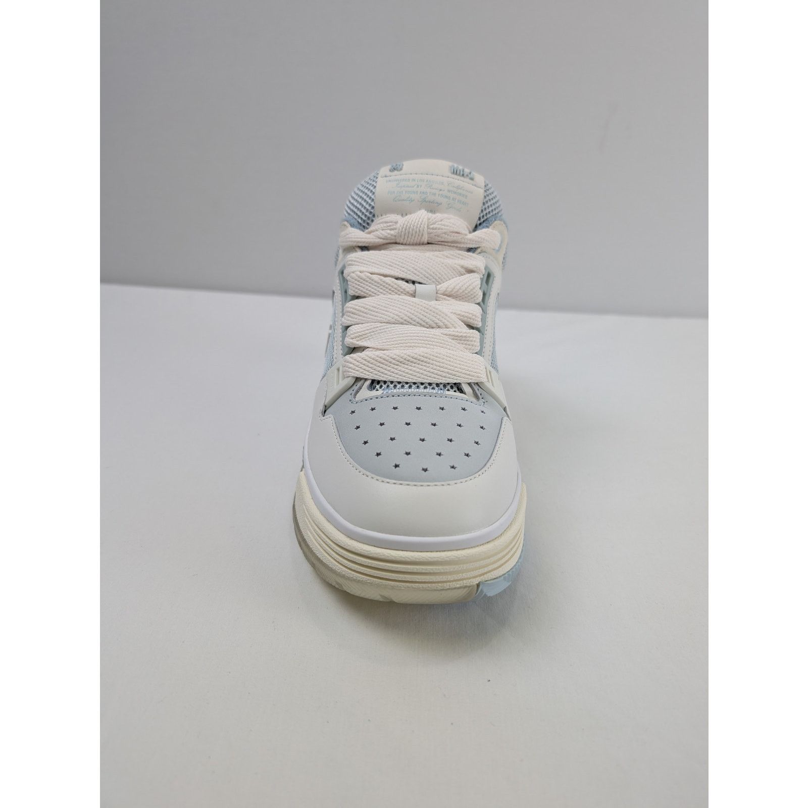 Amiri o1rshd1 MA-1 Sneakers in Ice Blue Size US 13 / EU 46 - 10 Thumbnail