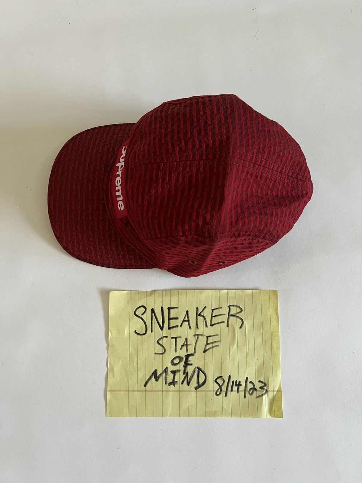 Supreme RARE RED REPEATER SUPREME CAMP CAP F/W 2013 FAST SHIPPING Size ONE SIZE - 5 Thumbnail