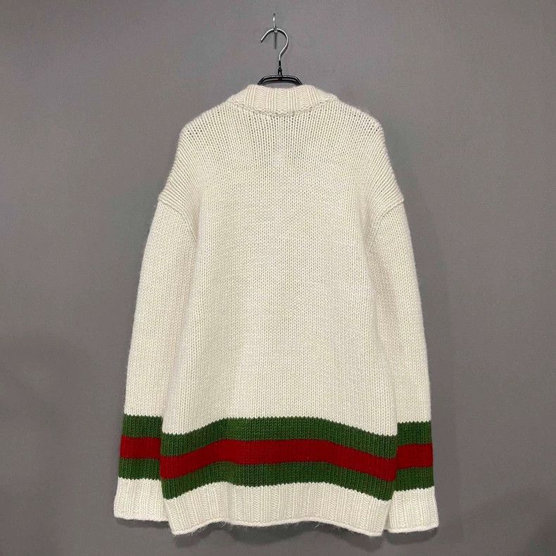 Gucci Gucci New striped knitted cardigan coat 2506-Nextarrow Size US XS / EU 42 / 0 - 3 Thumbnail