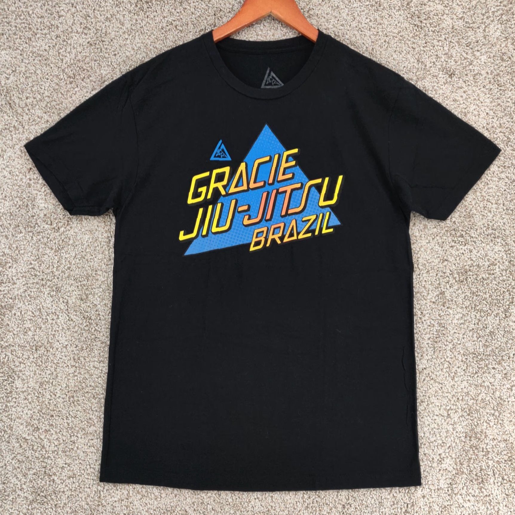 Vintage VINTAGE Gracie Jiu-Jitsu Shirt Men M Black GB Wear Fight Gear 90s Classic Graphic Print Short Sleeve Crew Neck Cotton Cotton Blend Logo 2000s Y2K Size US M / EU 48-50 / 2 - 2 Thumbnail