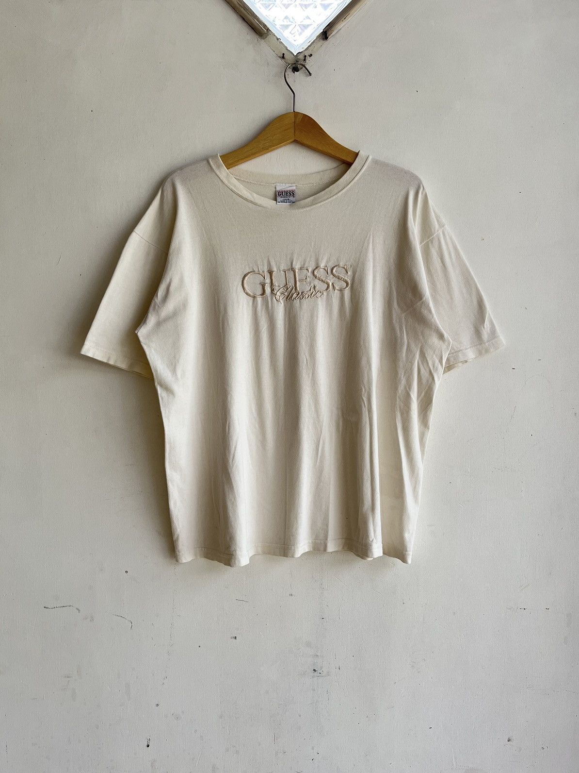 Guess × Vintage VINTAGE GUESS CLASSIC EMBROIDERED TEE Size US M / EU 48-50 / 2 - 1 Thumbnail