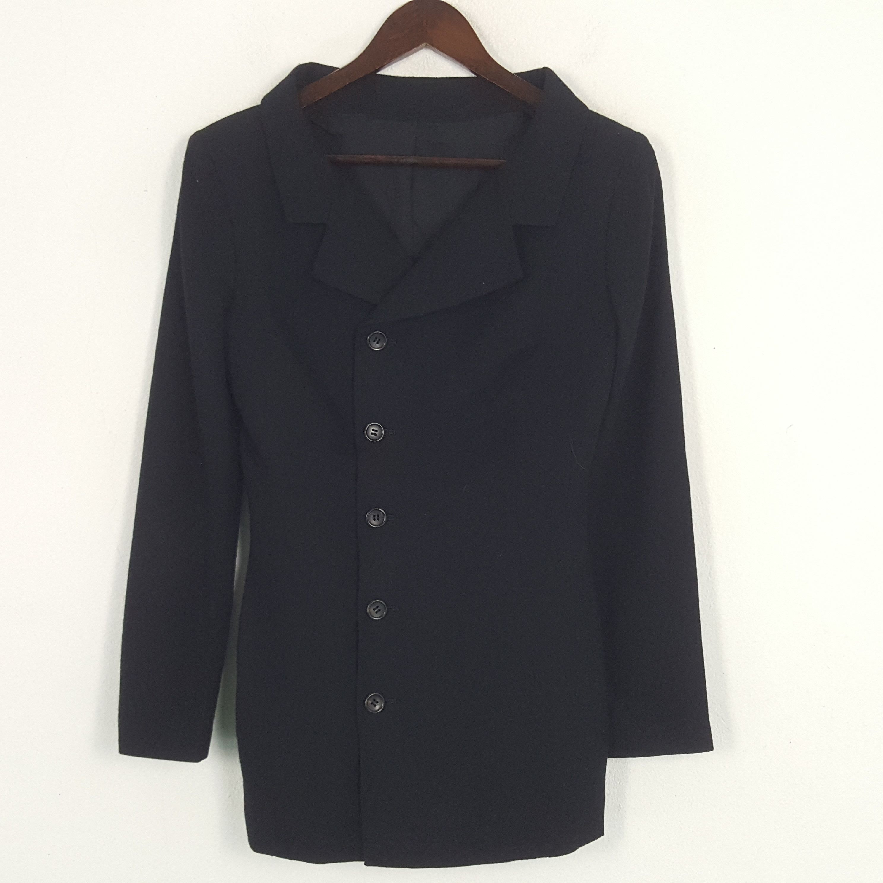 Japanese Brand × Vintage × Yohji Yamamoto Vintage Yohji Yamamoto x Noir Japanese Designer Jacket Size US XS / EU 42 / 0 - 1 Thumbnail