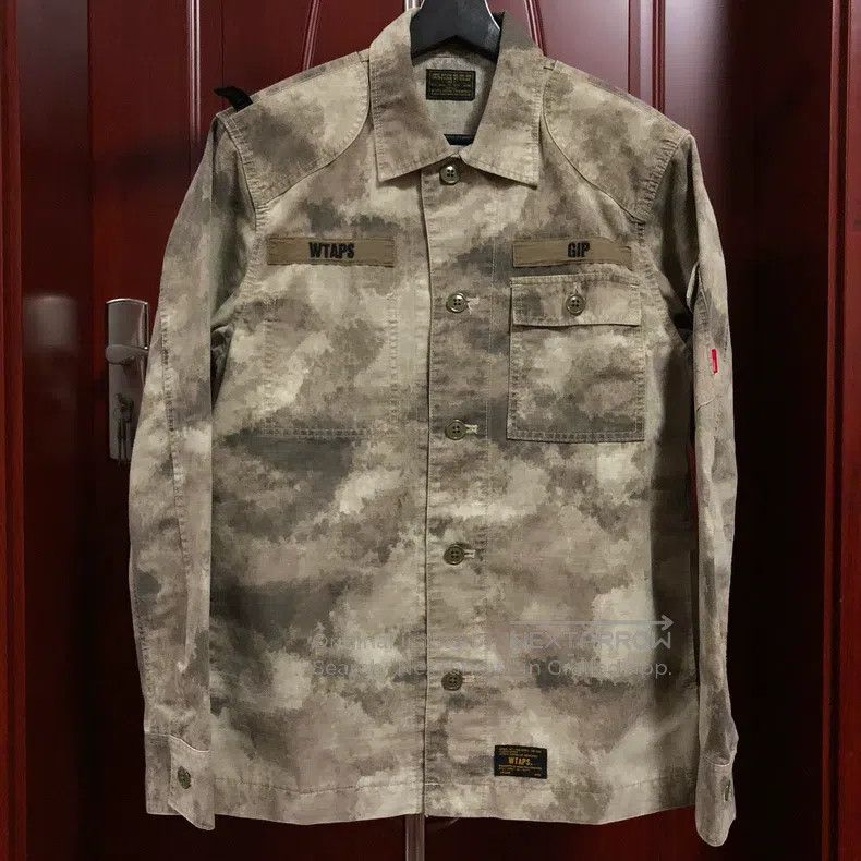 Wtaps Wtaps Desert camouflage workwear four-pocket jacket Size US M / EU 48-50 / 2 - 1 Thumbnail