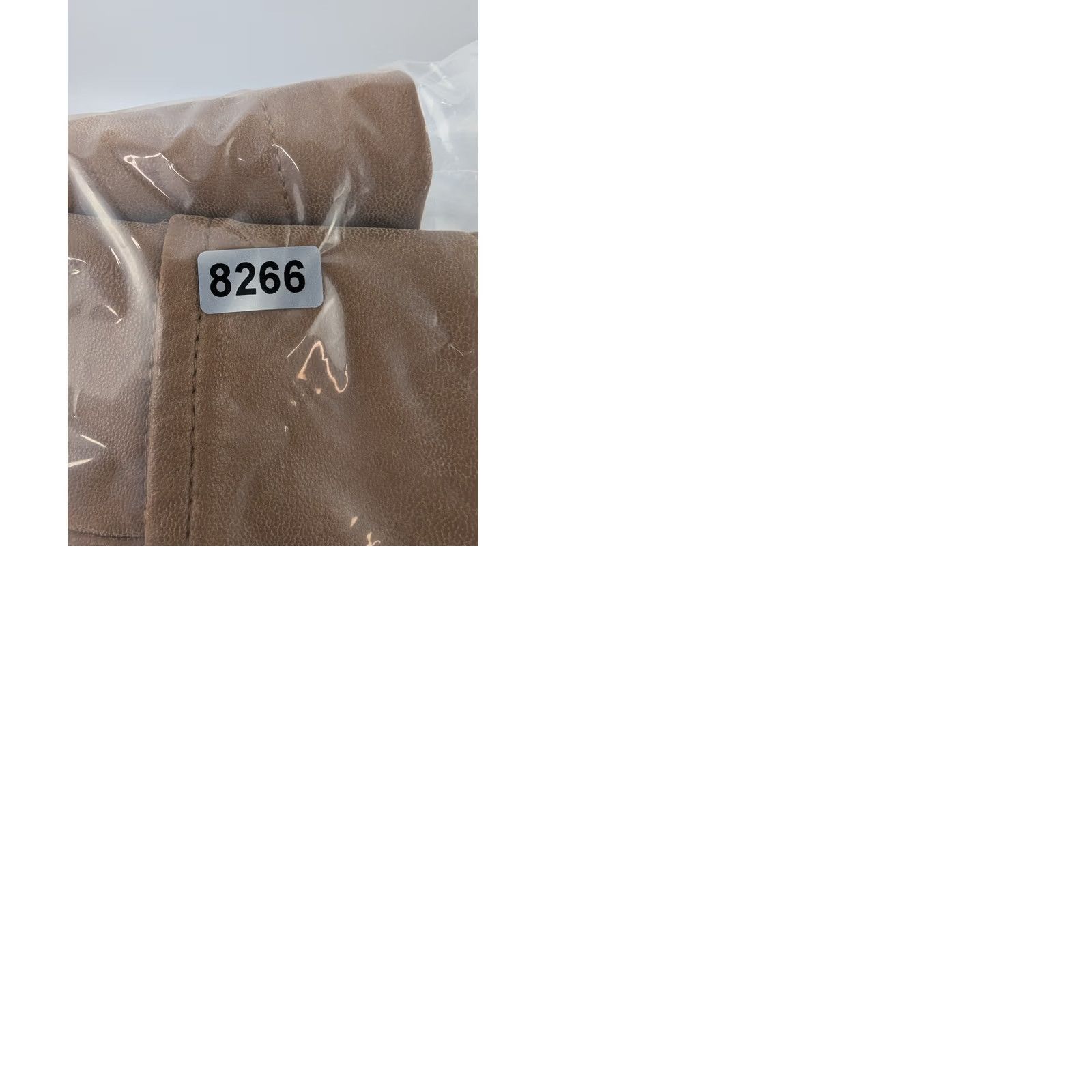 Free People VINTAGE Free People Skirt Womens 4 Camel Brown Faux Leather Buckle Wrap Mini Mod Size 27" / US 4 / IT 40 - 9 Thumbnail