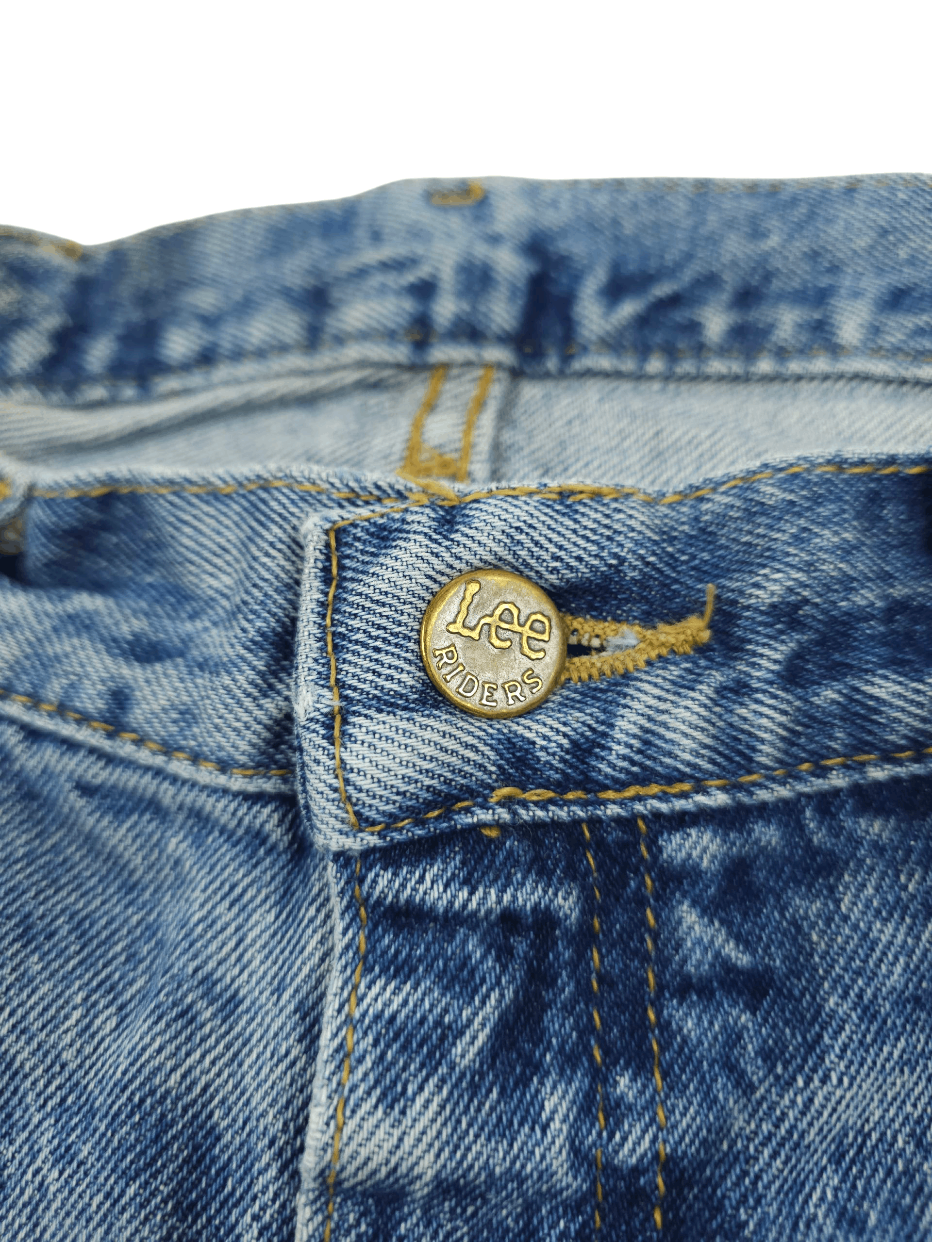 Lee 💎 90's Vintage 34/32 Lee Range Regular Denim Jeans Y2K Size US 34 / EU 50 - 6 Thumbnail