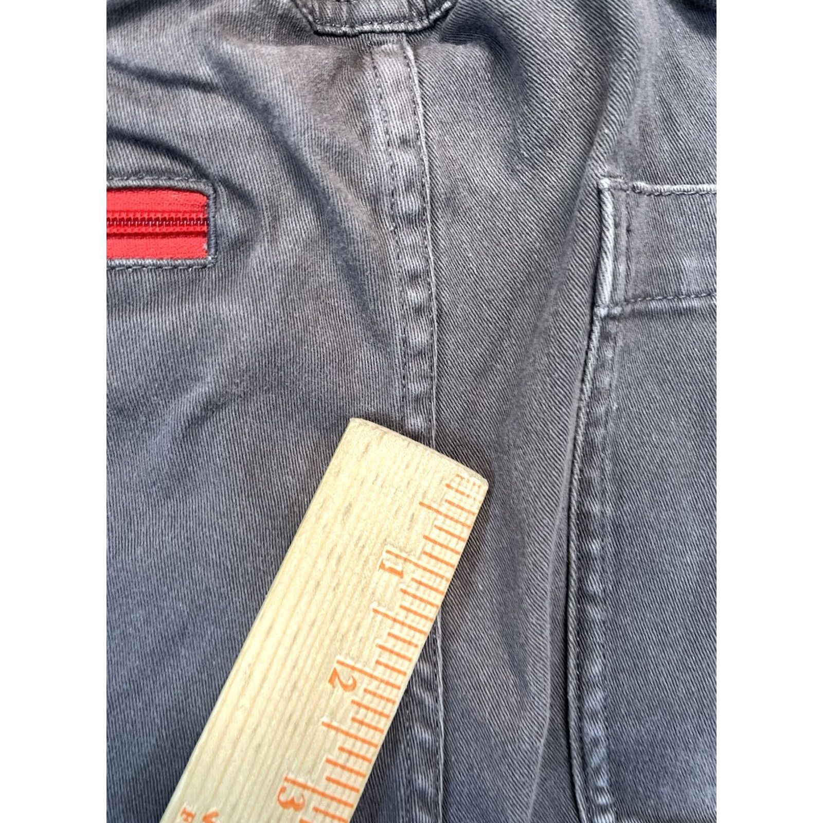 Topo Designs Topo Designs Pants Gray Belted Stretch Trekking Hiking Men's Medium Size US 31 - 6 Thumbnail