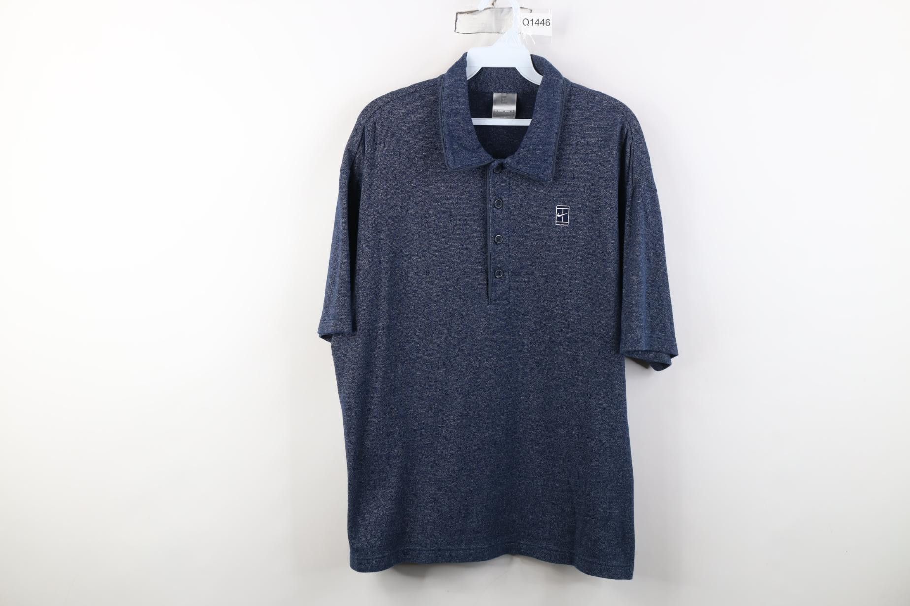 Nike Vintage Nike Challenge Court Agassi Knit Tennis Golf Polo Size US M / EU 48-50 / 2 - 1 Thumbnail