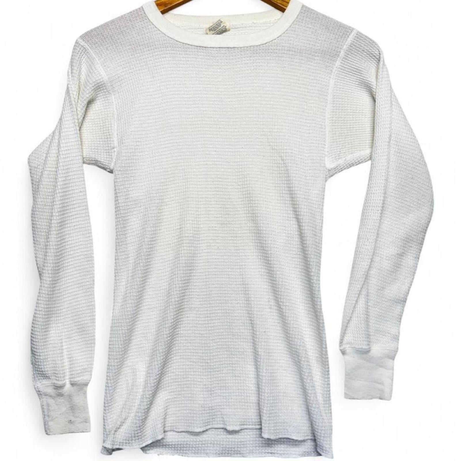 Other Vintage Northwest Territory 1980s white thermal long sleeve Size US M / EU 48-50 / 2 - 1 Thumbnail