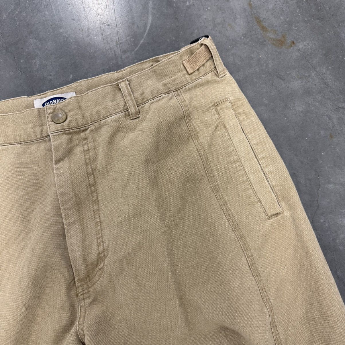 Old Navy × Vintage Vintage Y2K Old Navy JNCO Baggy Cargo Tech Loose Skater Pant Size US 36 / EU 52 - 4 Thumbnail