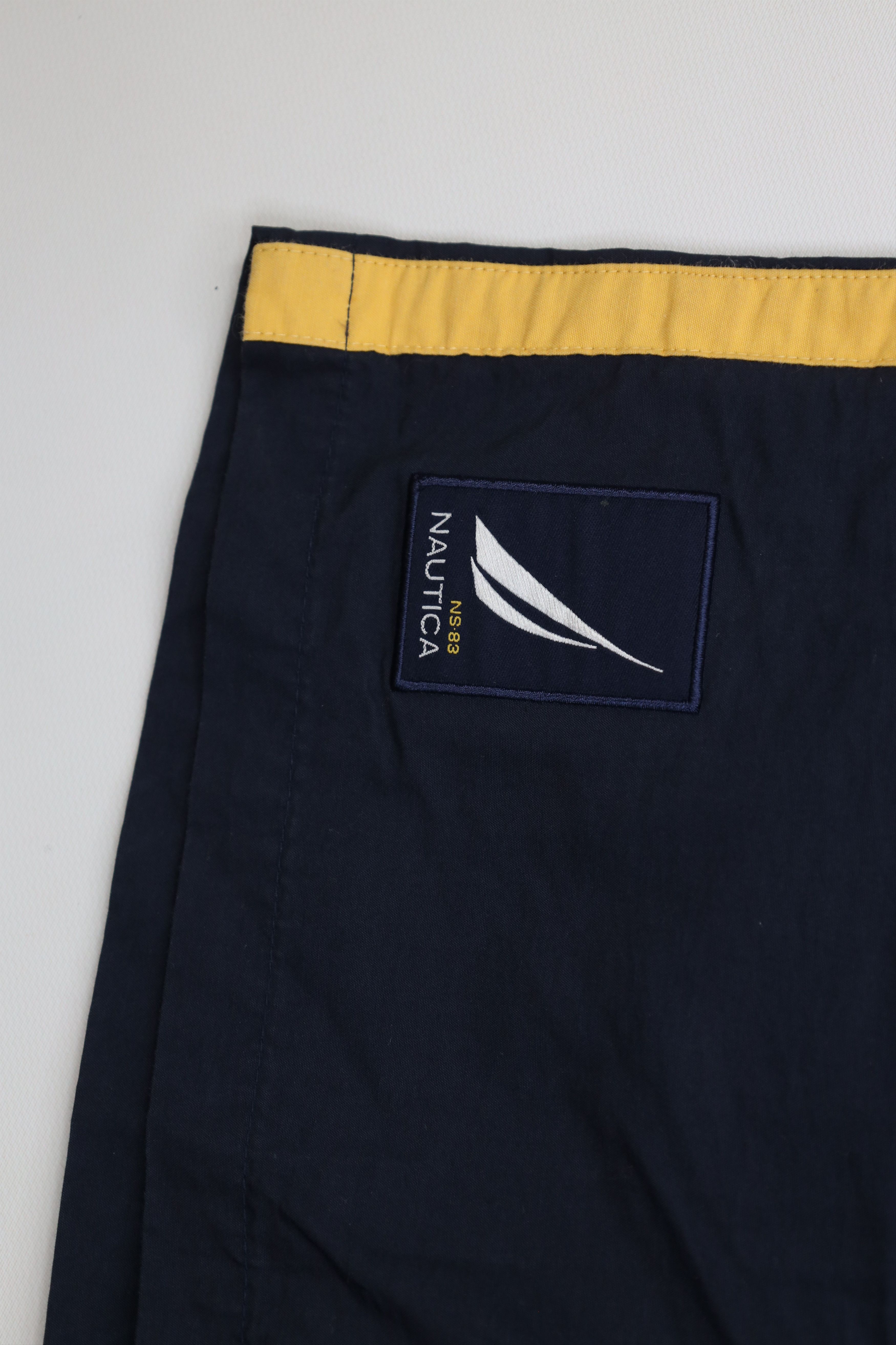Nautica Vintage 90s Nautica Lined Above Knee Shorts Swim Trunks Size US 34 / EU 50 - 5 Thumbnail