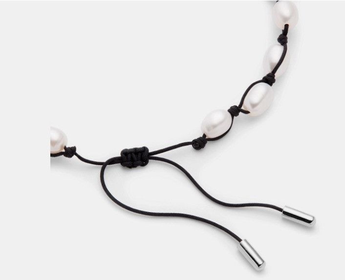 Dior o1w1db11124 Size: OS / Tears Bracelet in Black & Silver Size ONE SIZE - 3 Thumbnail
