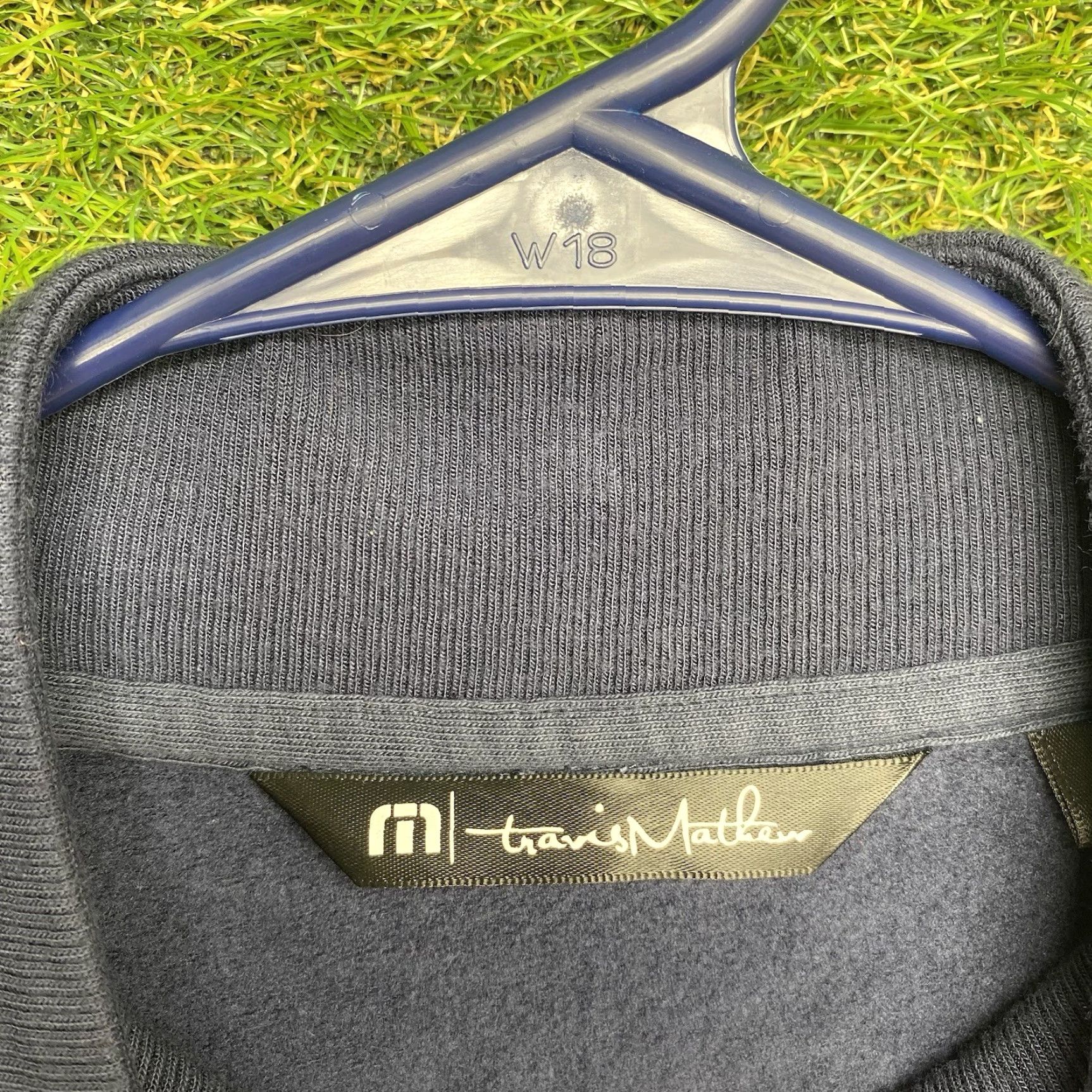TravisMathew Travis Mathew Sweatshirt Mens Medium Blue Long Sleeve 1/4 Zip Quarter Golfing Size US M / EU 48-50 / 2 - 4 Thumbnail