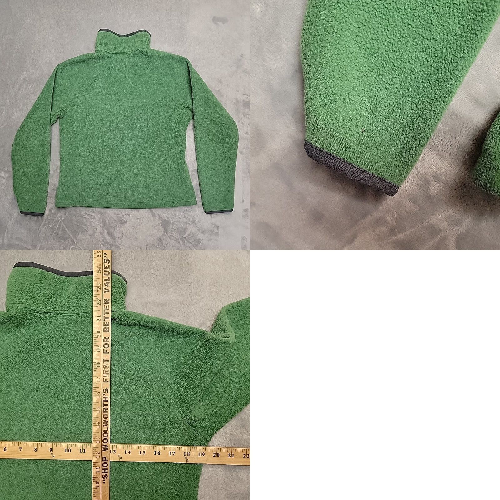 Patagonia Patagonia Synchilla Sweater Womens Small Green 1/4 Zip Fleece Pullover Outdoors Size S / US 4 / IT 40 - 8 Thumbnail