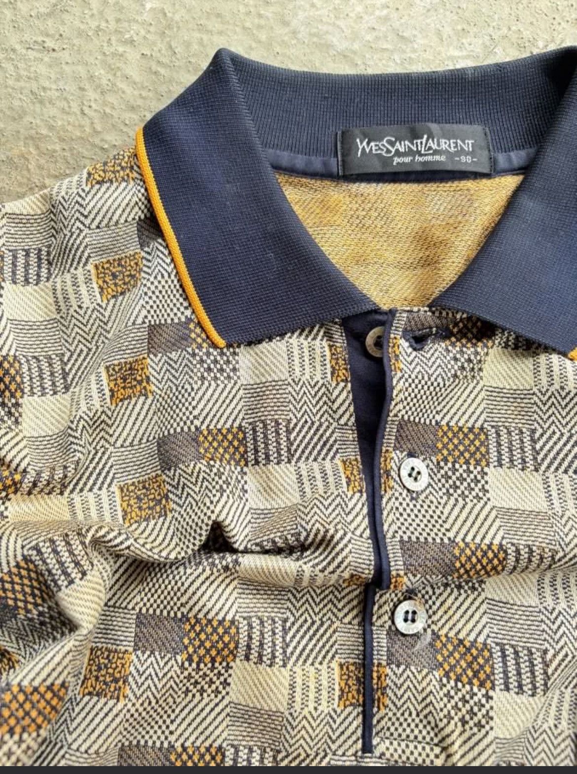 Yves Saint Laurent Yves Saint Laurent YSL Poloshirt Size US M / EU 48-50 / 2 - 4 Thumbnail