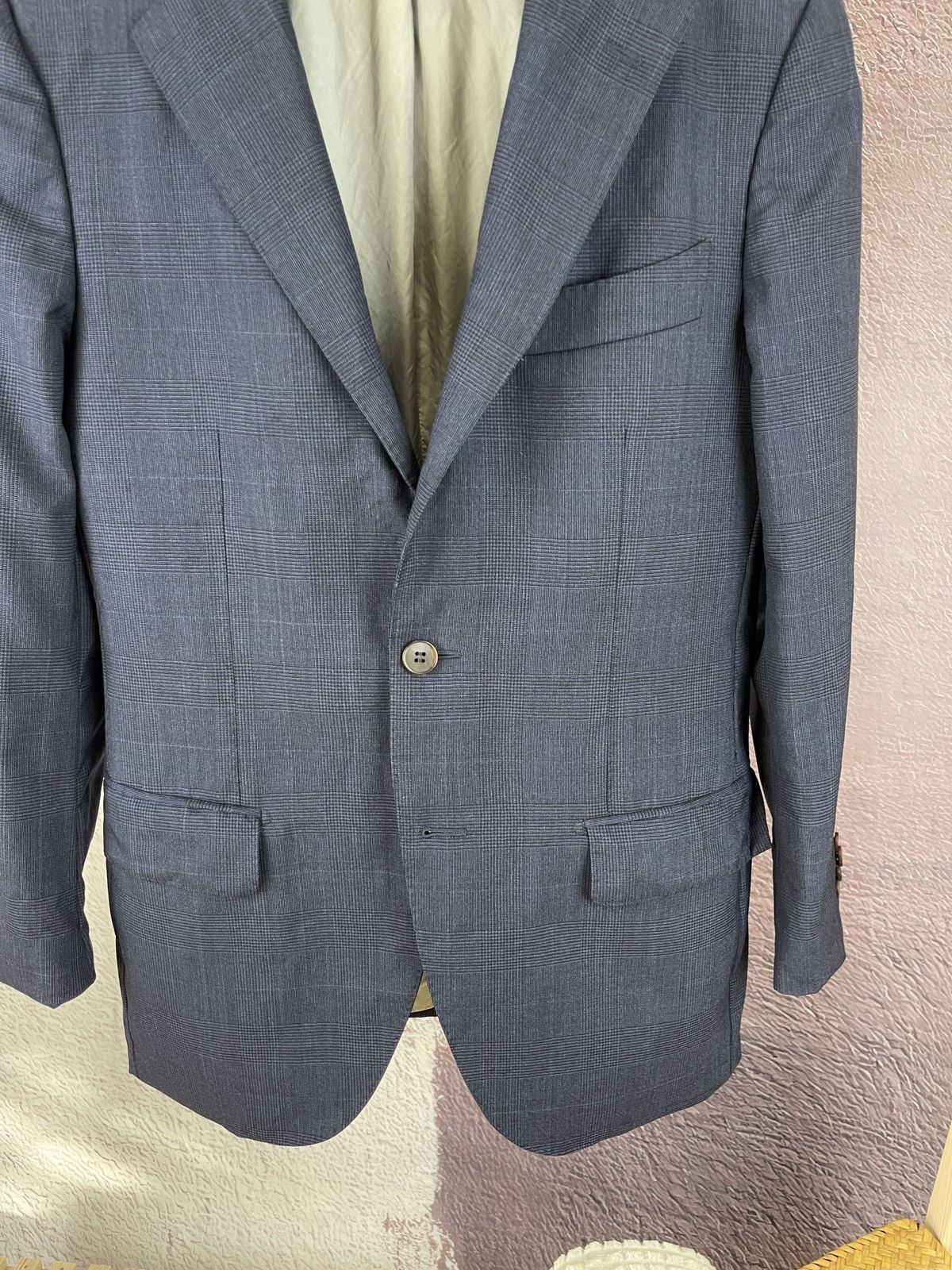 Suitsupply Suitsupply Lazio blue checkered 2 button blazer sport coat Size 38R - 4 Thumbnail
