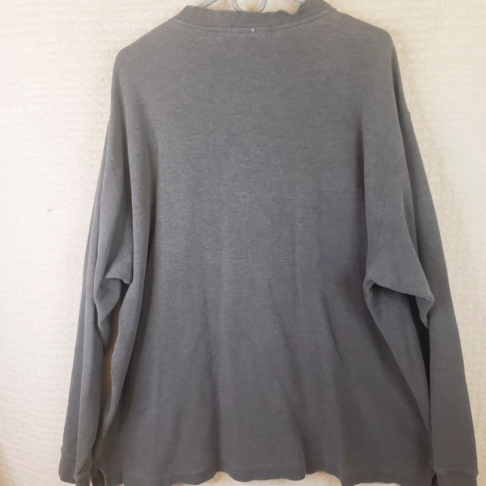 Vintage VINTAGE LL Bean Henley Shirt Men 2XL Gray Cotton Regular Long Sleeve Shirt Mens LL Bean Henley 2XL Gray Cotton Regular Long Sleeve Size US XXL / EU 58 / 5 - 6 Thumbnail