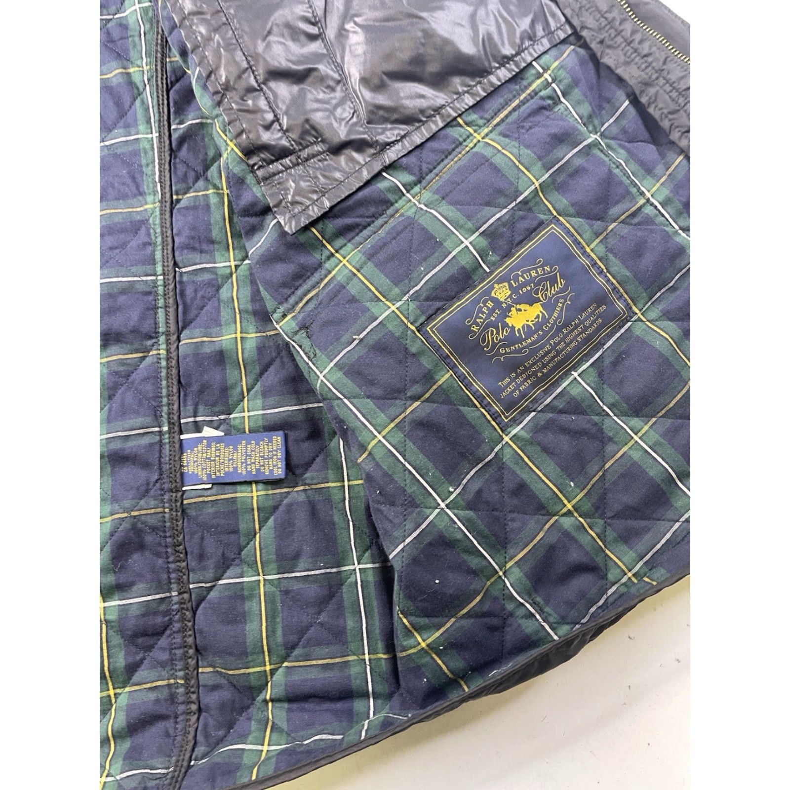 Polo Ralph Lauren VINTAGE Polo Ralph Lauren Polo Club Quilted Vest Equestrian Riding Plaid Lining Sz 3XLT Size US XXL / EU 58 / 5 - 6 Thumbnail