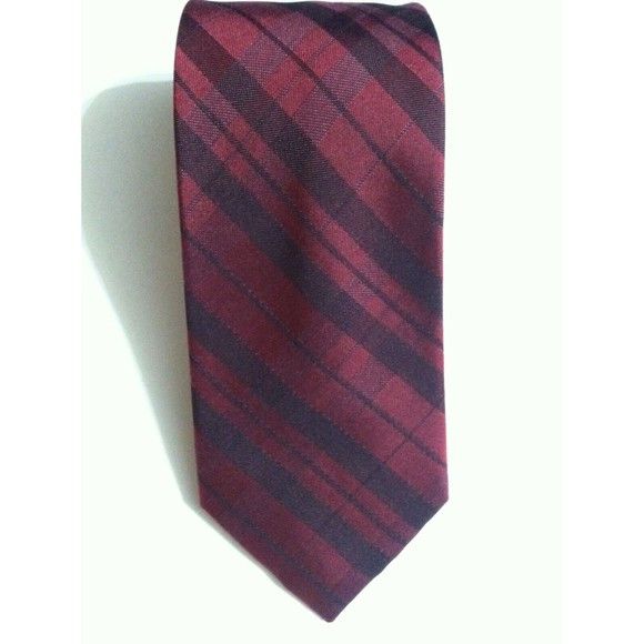 Calvin Klein CALVIN KLEIN MENS NEW RED 82%SILK18%VISCOSE TIE WIDTH:2 7/8" Size ONE SIZE - 1 Thumbnail