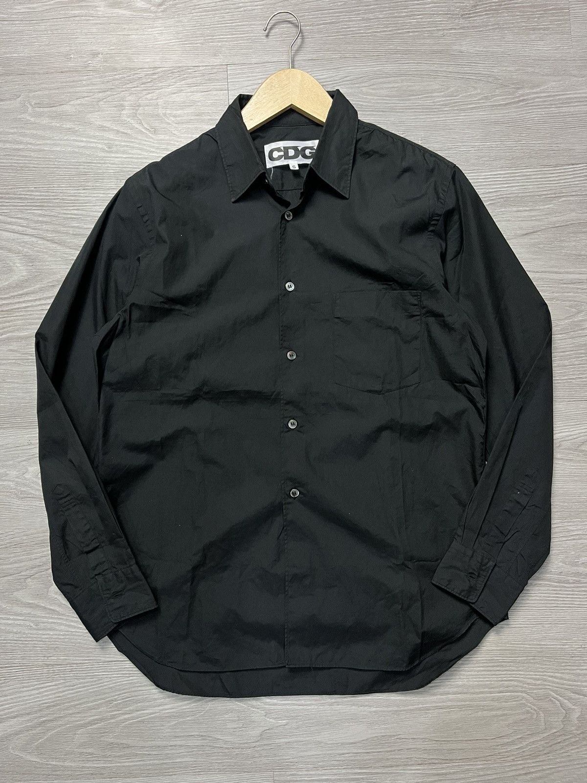 Comme des Garcons SZ-B001 COMME des GARCONS CDG Black Shirt Size US M / EU 48-50 / 2 - 1 Thumbnail