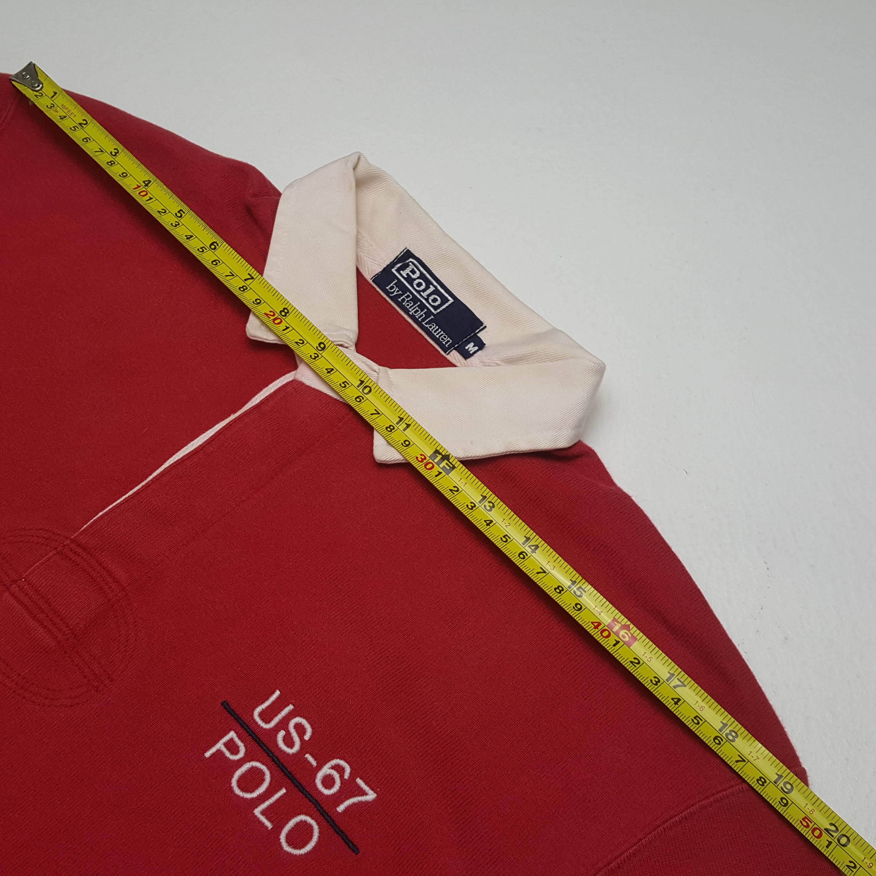 Polo Ralph Lauren Vintage Polo Ralph Lauren Polo US-67 Polos Shirt C312N65 Size US L / EU 52-54 / 3 - 5 Thumbnail