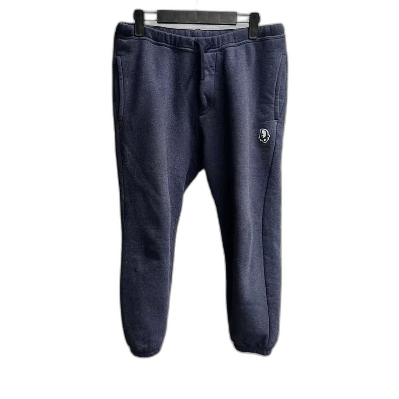 Dior Dior Dark Blue Drawstring Sweatpants Size S Size US 27 - 1 Thumbnail