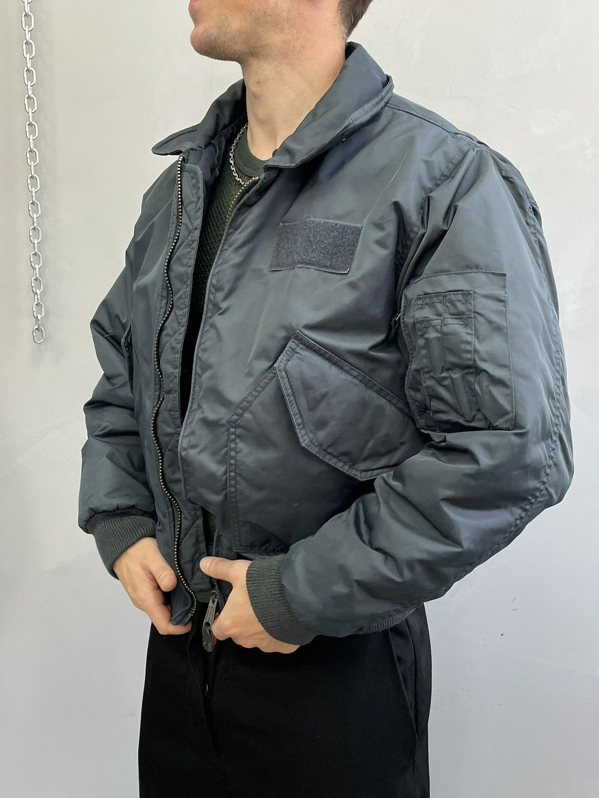 Alpha Industries Rare CWU Alpha Industries ma-1 bomber jacket y2k Size US M / EU 48-50 / 2 - 3 Thumbnail