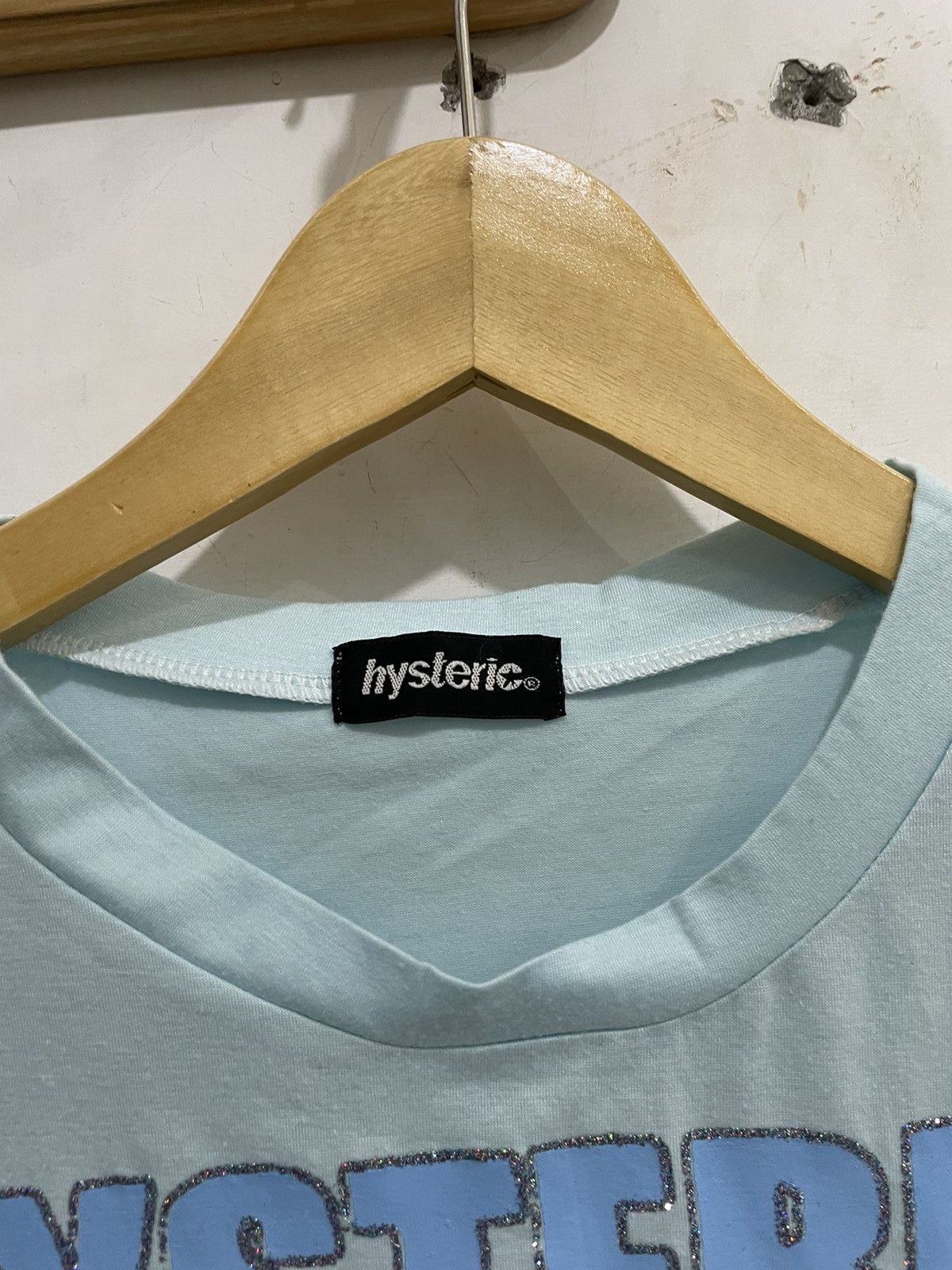 Hysteric Glamour × If Six Was Nine × Le Grande Bleu (L.G.B.) 2000s hysteric glamour logo baby tee y2k style Size M / US 6-8 / IT 42-44 - 3 Thumbnail