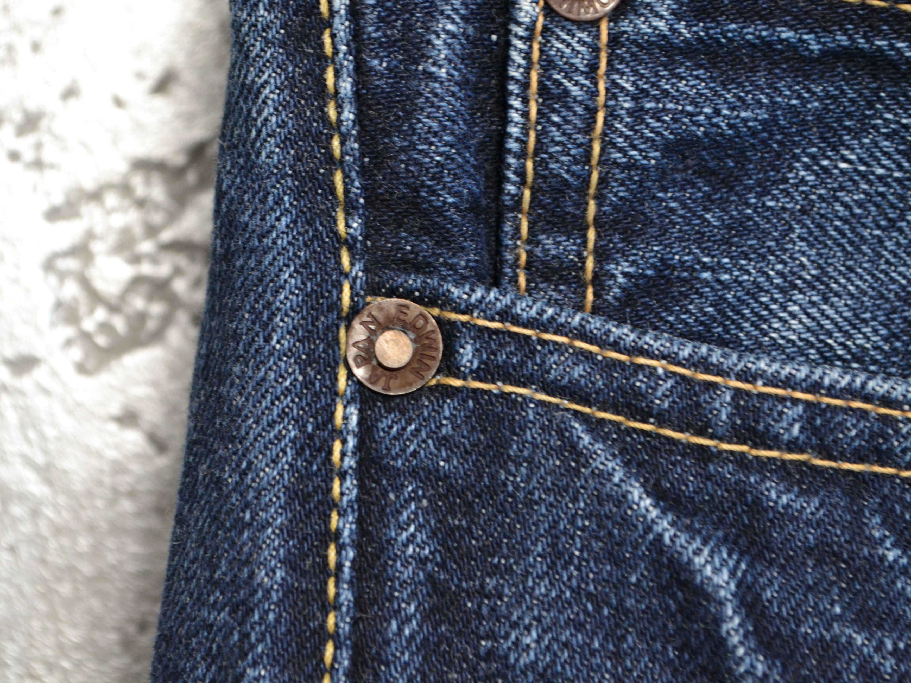 Edwin Edwin Selvedge Denim Jeans Japan 32x34 Size US 32 / EU 48 - 7 Thumbnail