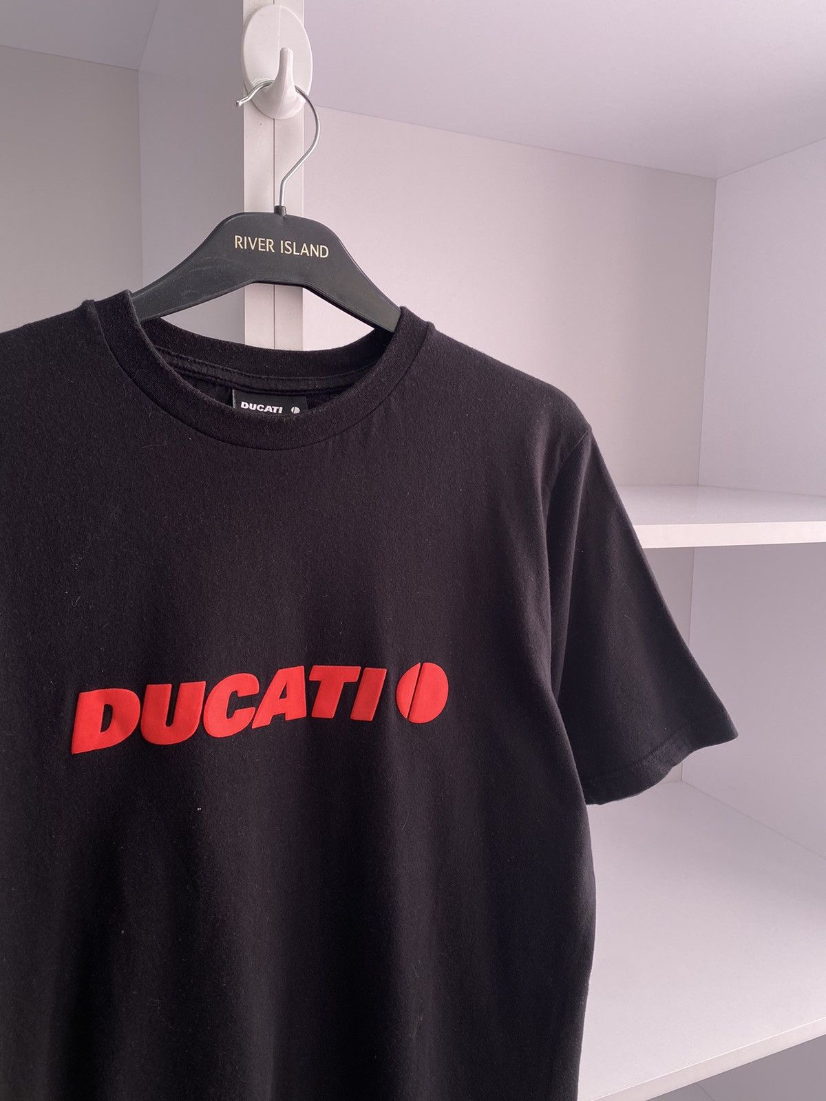 Ducati × Vintage Vintage Ducati Logo Racing Black Tee Size US L / EU 52-54 / 3 - 7 Thumbnail