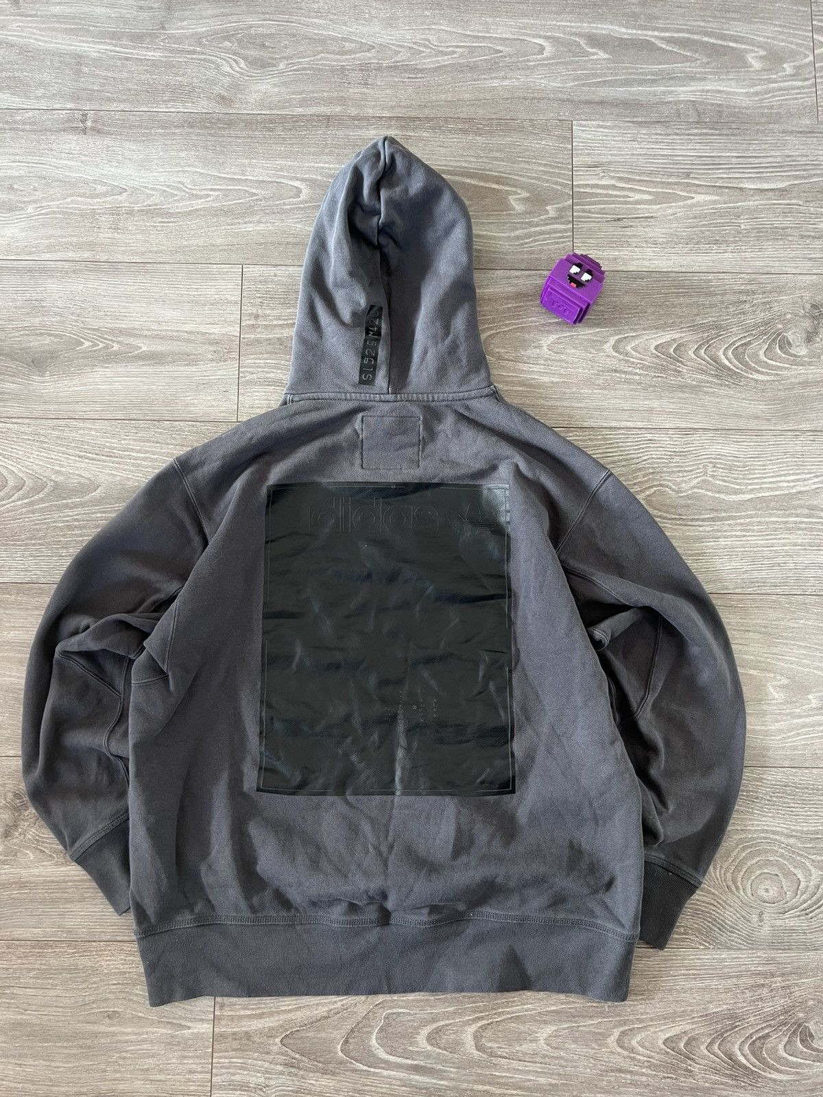 Adidas Adidas EQT Kaval Graphic Grey Premium Overprinted Hoodie Size US M / EU 48-50 / 2 - 13 Thumbnail