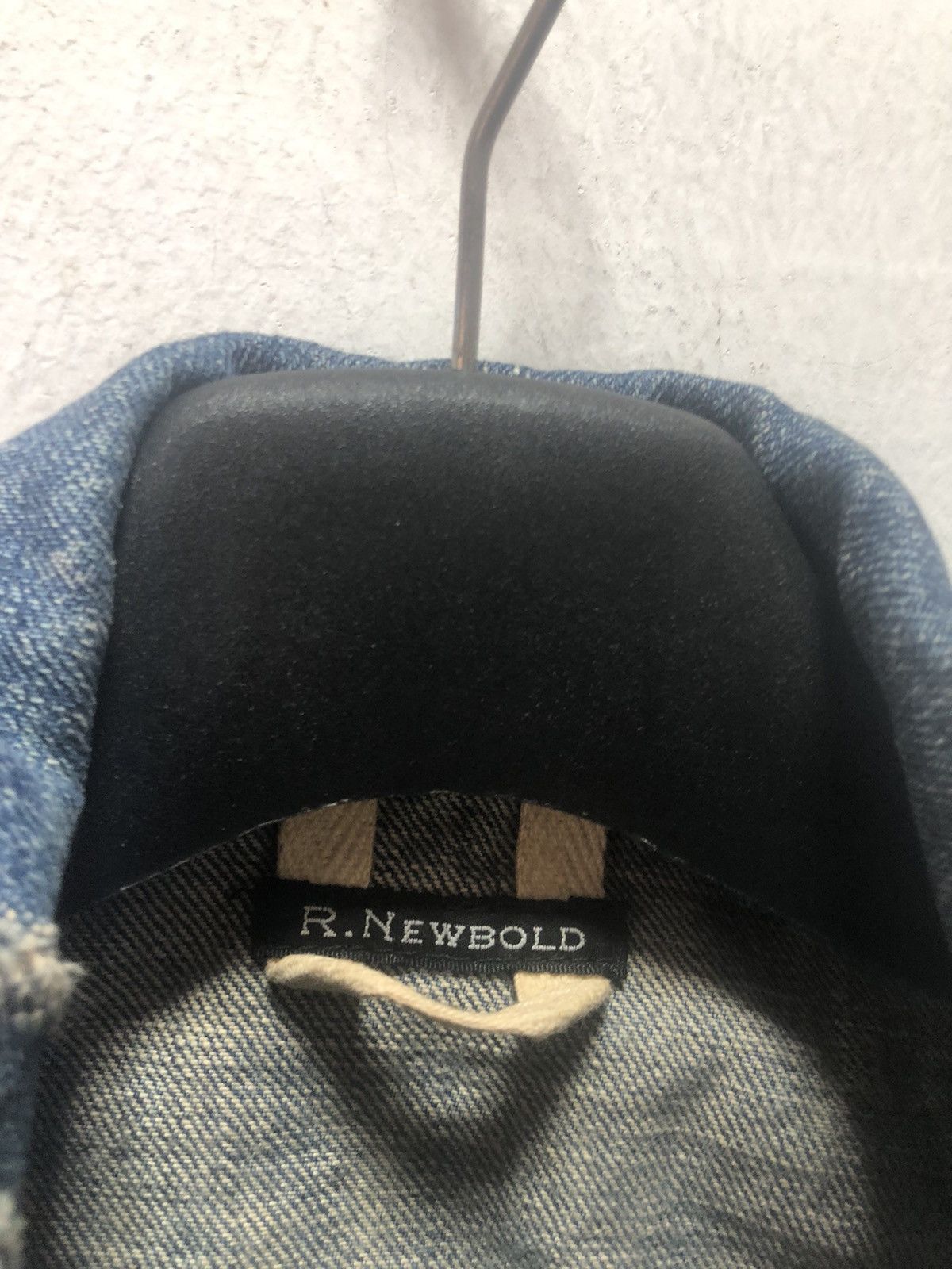 Paul Smith × R.Newbold R NEWBOLD Denim Jacket Distressed Patchwork Size US L / EU 52-54 / 3 - 2 Thumbnail