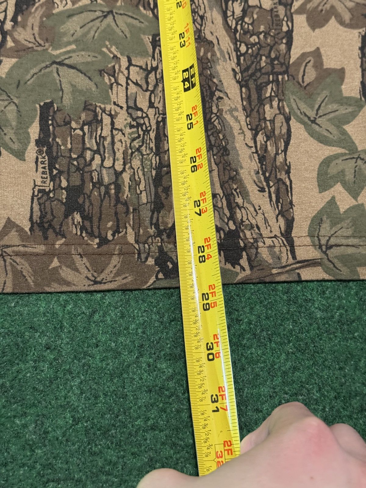 Realtree Vintage Camo Tee Boxy Relaxed XL Realtree 25x29 T Shirt Size US XL / EU 56 / 4 - 5 Thumbnail