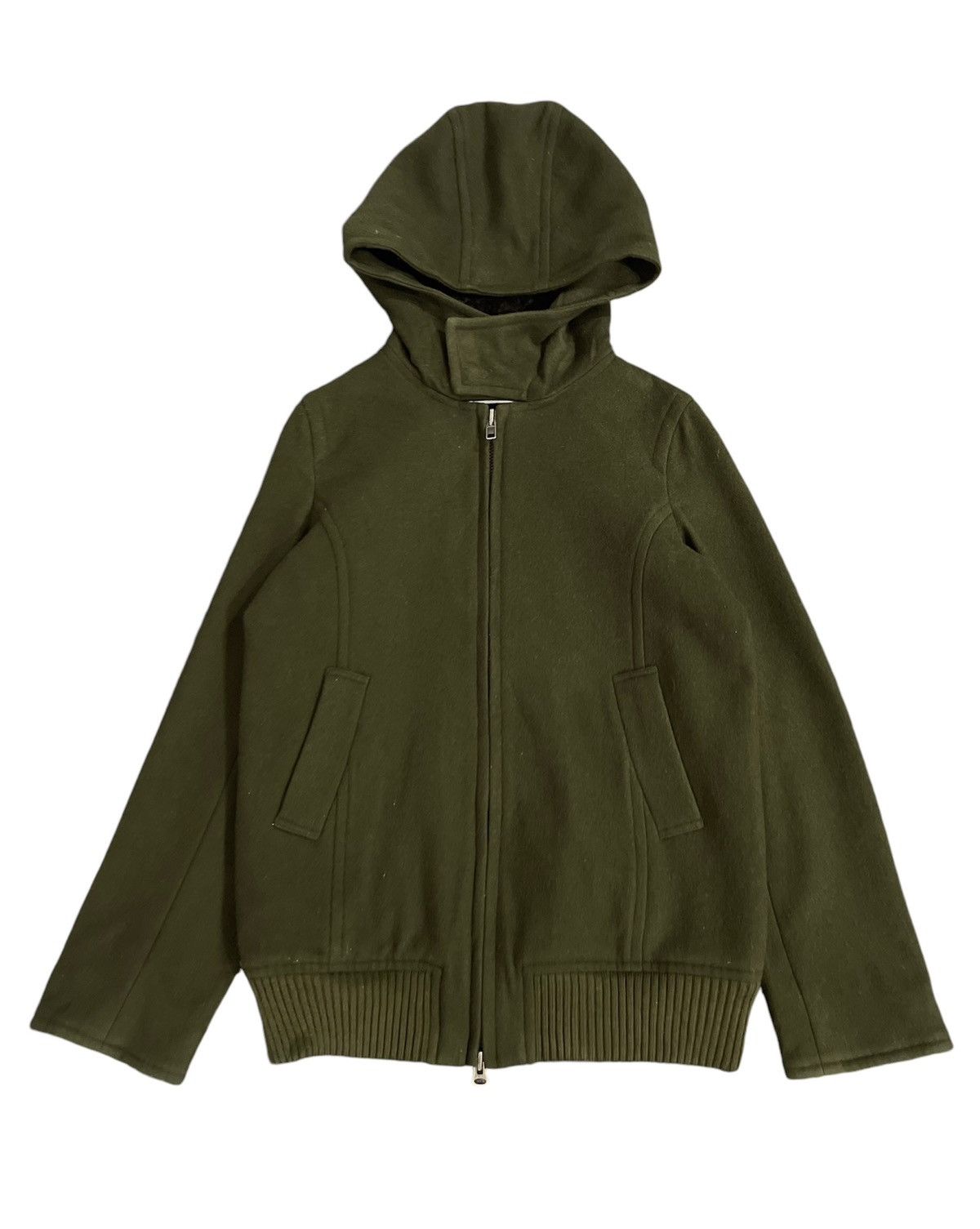 Issey Miyake Issey Miyake Sunao Kuwahara Wool Hoodie Jacket Size US M / EU 48-50 / 2 - 1 Thumbnail