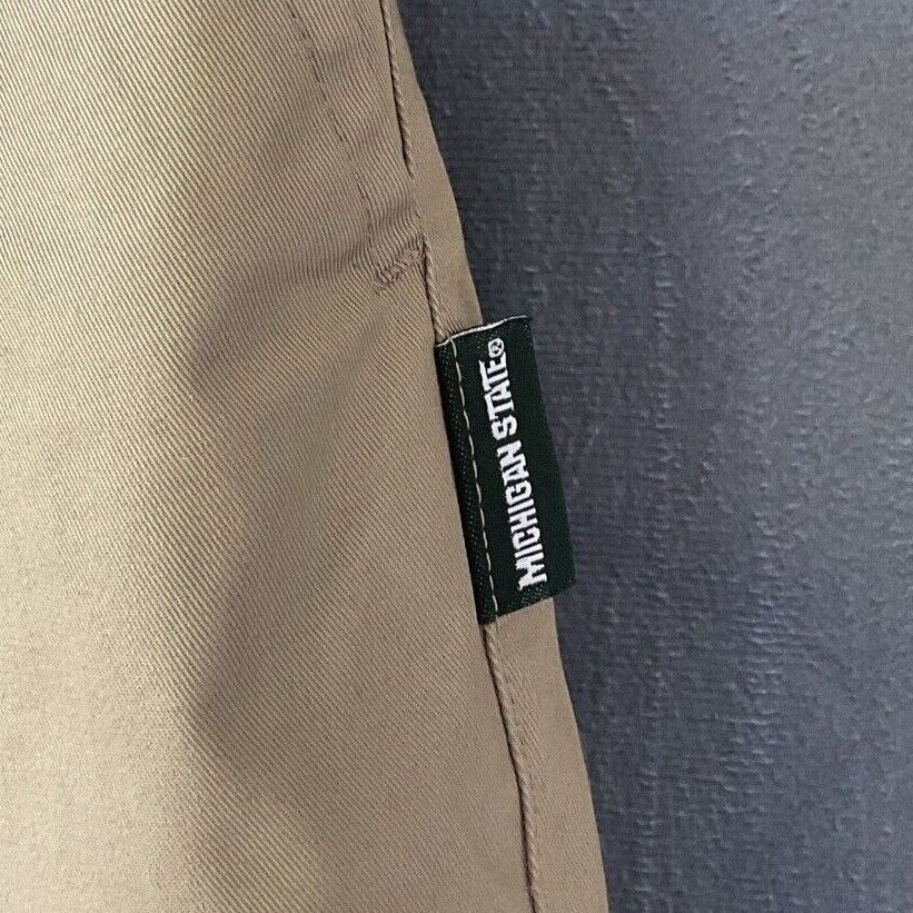 Nike Nike Men’s Canvas Shorts Beige XXL Stretch Michigan State Size US 38 / EU 54 - 5 Thumbnail