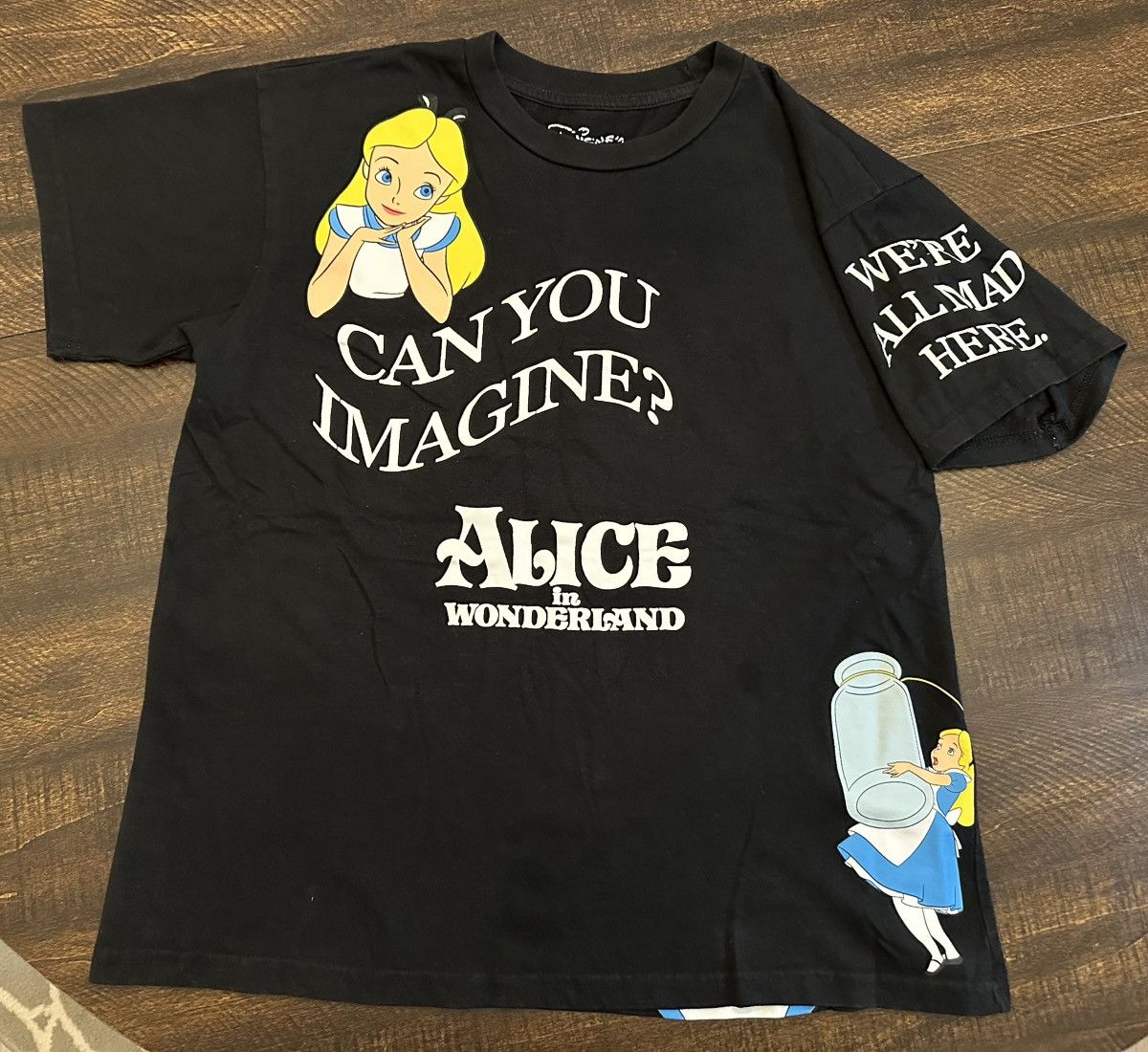 Disney Disney Shirt Alice in Wonderland Men’s T-shirt-Size XS Size US XS / EU 42 / 0 - 1 Thumbnail