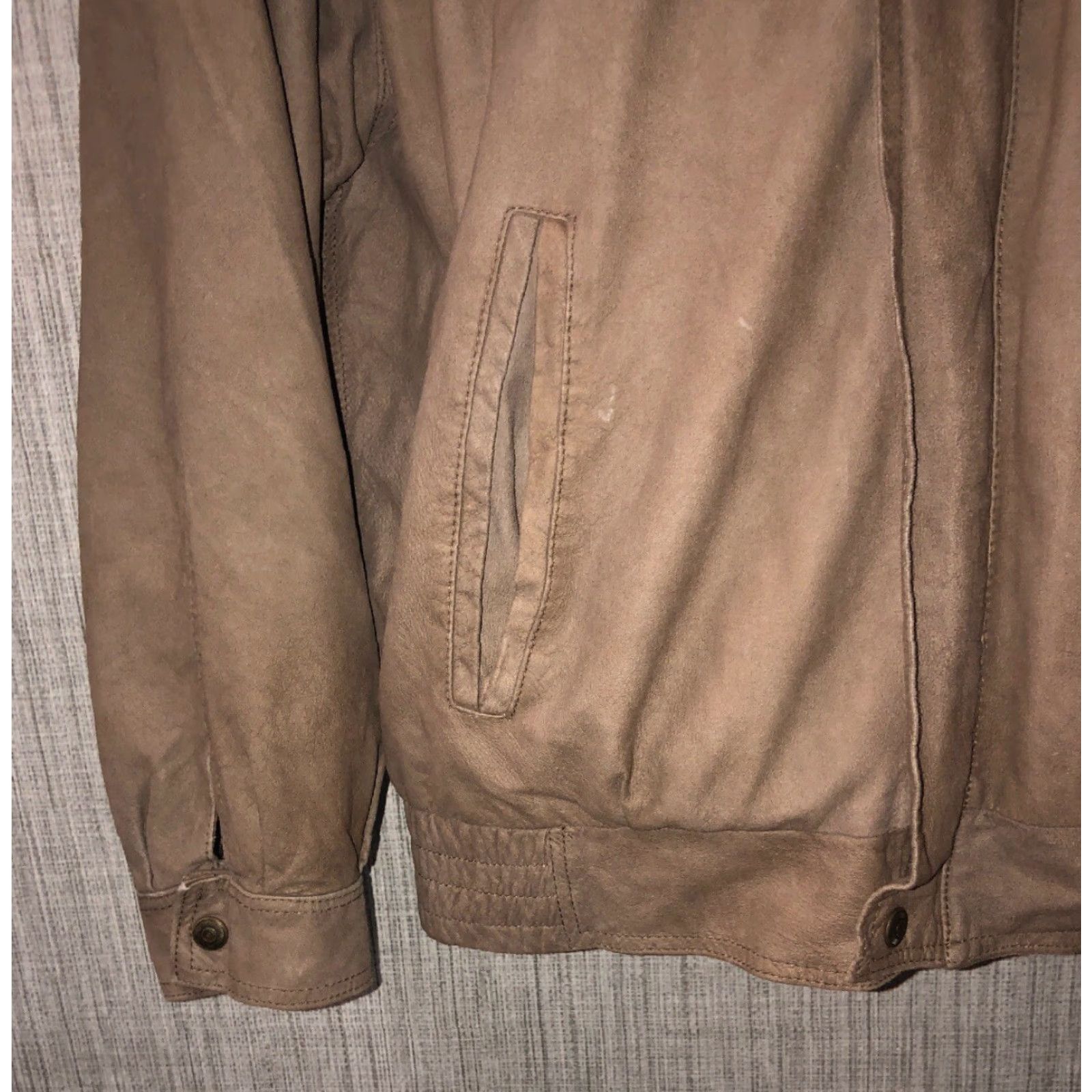 Vintage VINTAGE Michelangelo Leather Jacket Full Zip Men’s Brown Size 50 Size US M / EU 48-50 / 2 - 3 Thumbnail