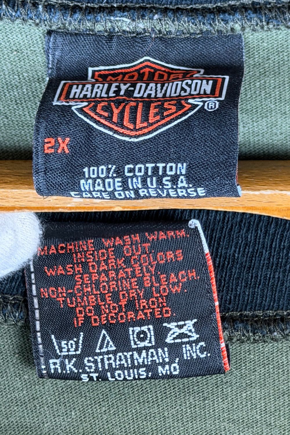 Harley Davidson 07 Harley-Davidson Monterey Bay Cannery Row Layered LS Tee Size US XXL / EU 58 / 5 - 3 Thumbnail