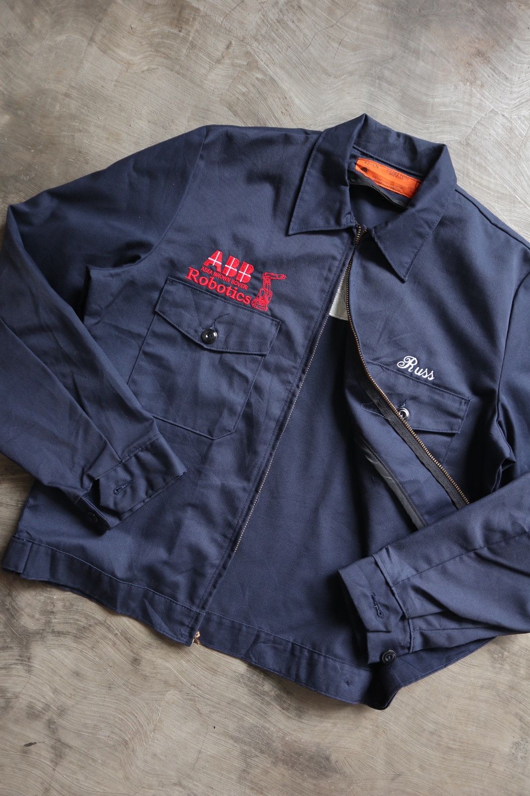 Vintage Vintage 90's RadKap mechanic work jacket Size US L / EU 52-54 / 3 - 2 Thumbnail