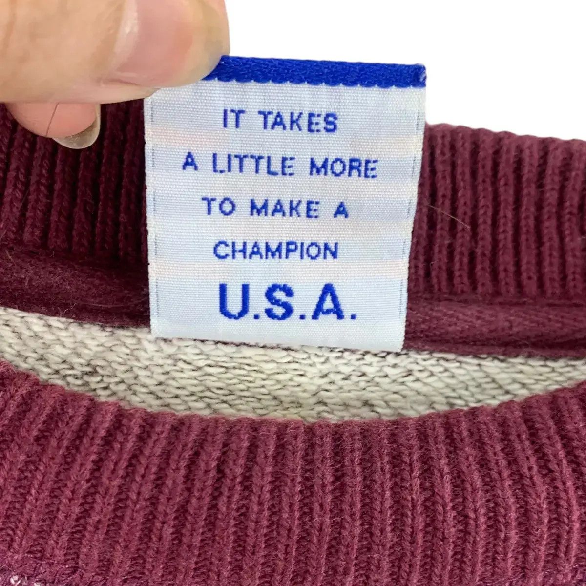 Champion Vintage CHAMPION PRODUCTS 1919 Embroidered Ringer Size 3XL / US 20-22 - 9 Thumbnail