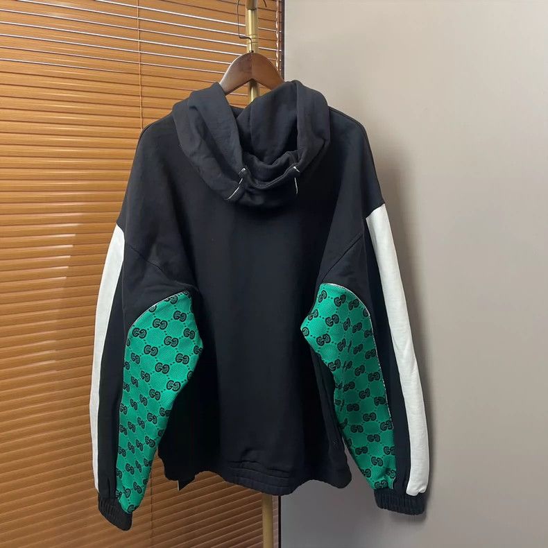 Gucci Gucci Double G old flower stitching hooded sweatshirt 2502- Size US S / EU 44-46 / 1 - 2 Thumbnail