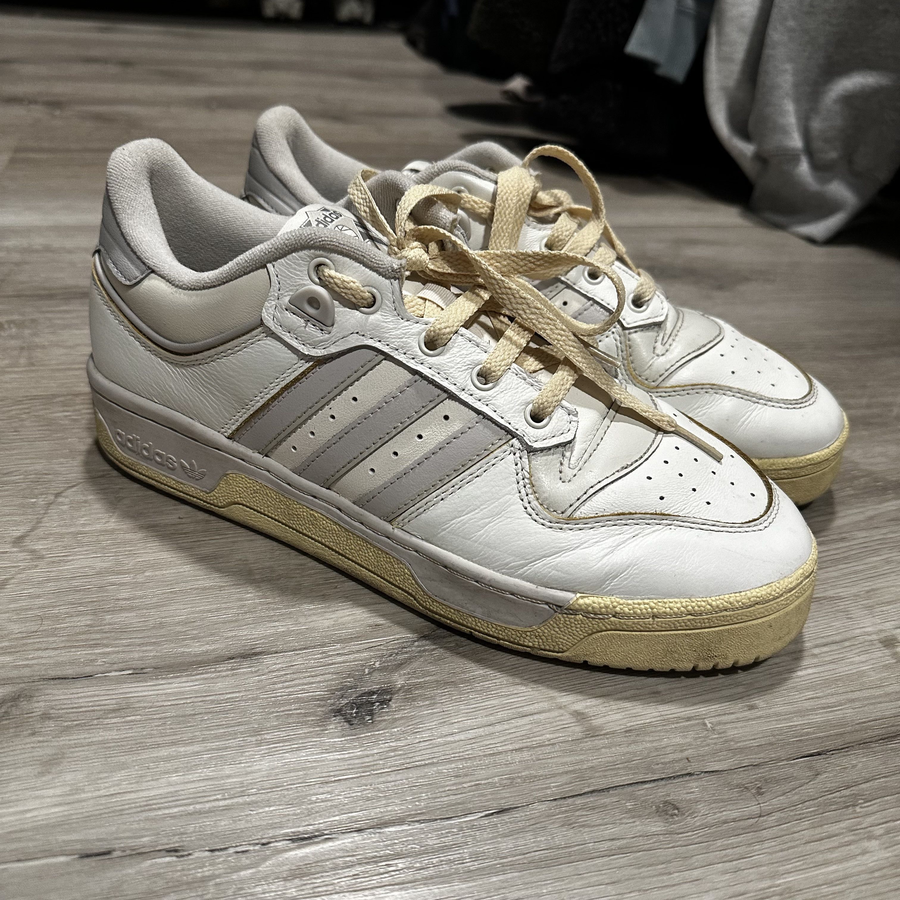 Adidas adidas Rivalry Low 86 -- Core White/Grey Size US 9 / EU 42 - 2 Thumbnail