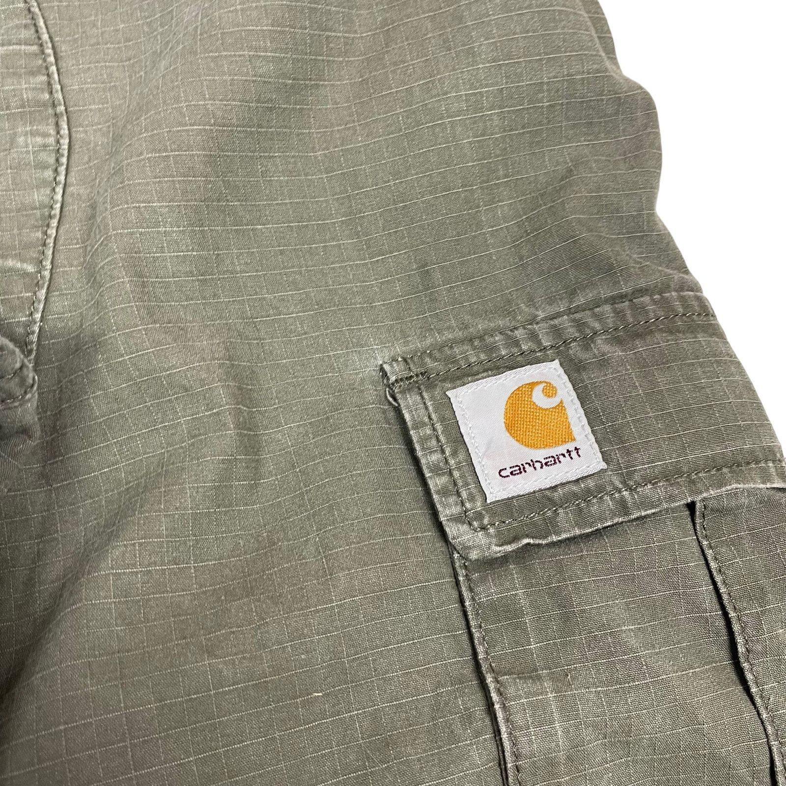 Carhartt × Vintage Carhartt Men's Green Polyester Cargo Aviation Pants 36 X 34 Size US 36 / EU 52 - 5 Thumbnail